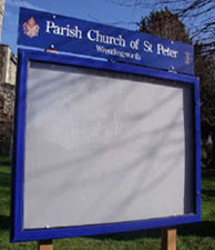 Manufactured in Aluminium with Pin Board or Steel Back